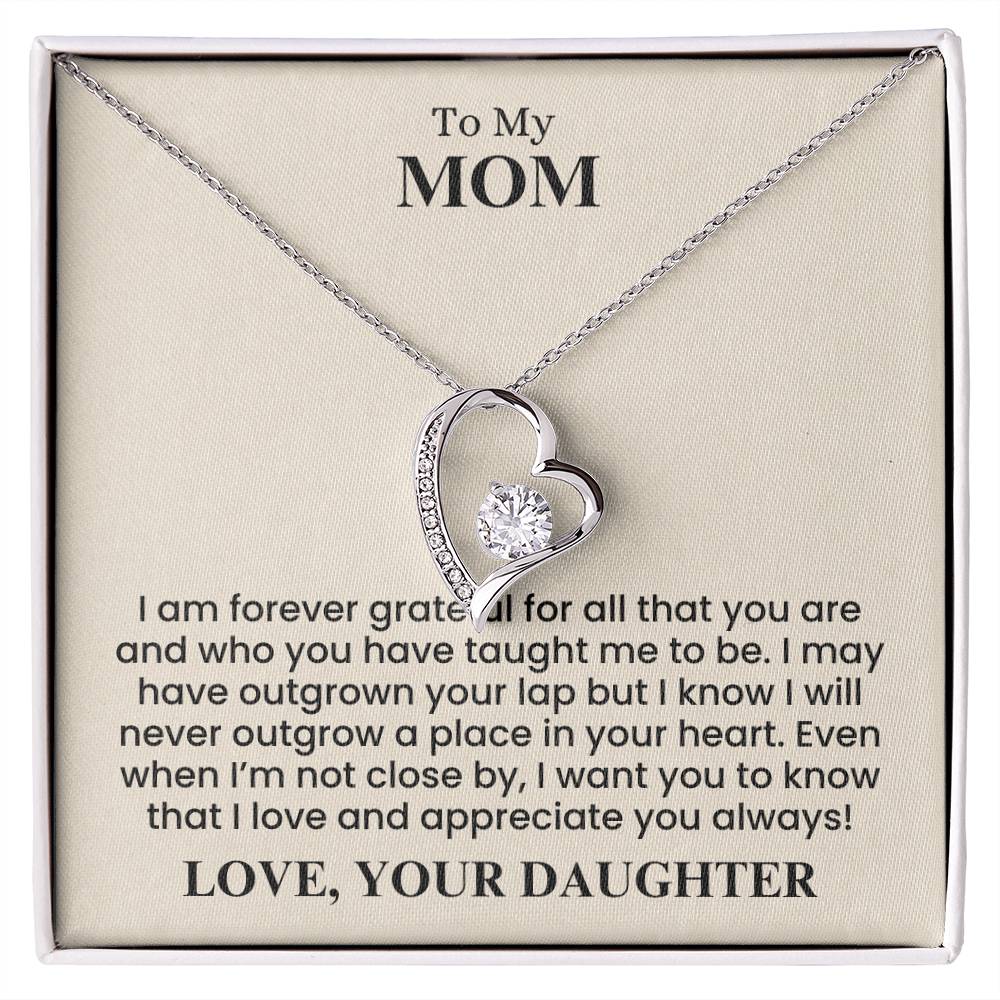 To My Mom - Love Your Daughter - Necklace Set