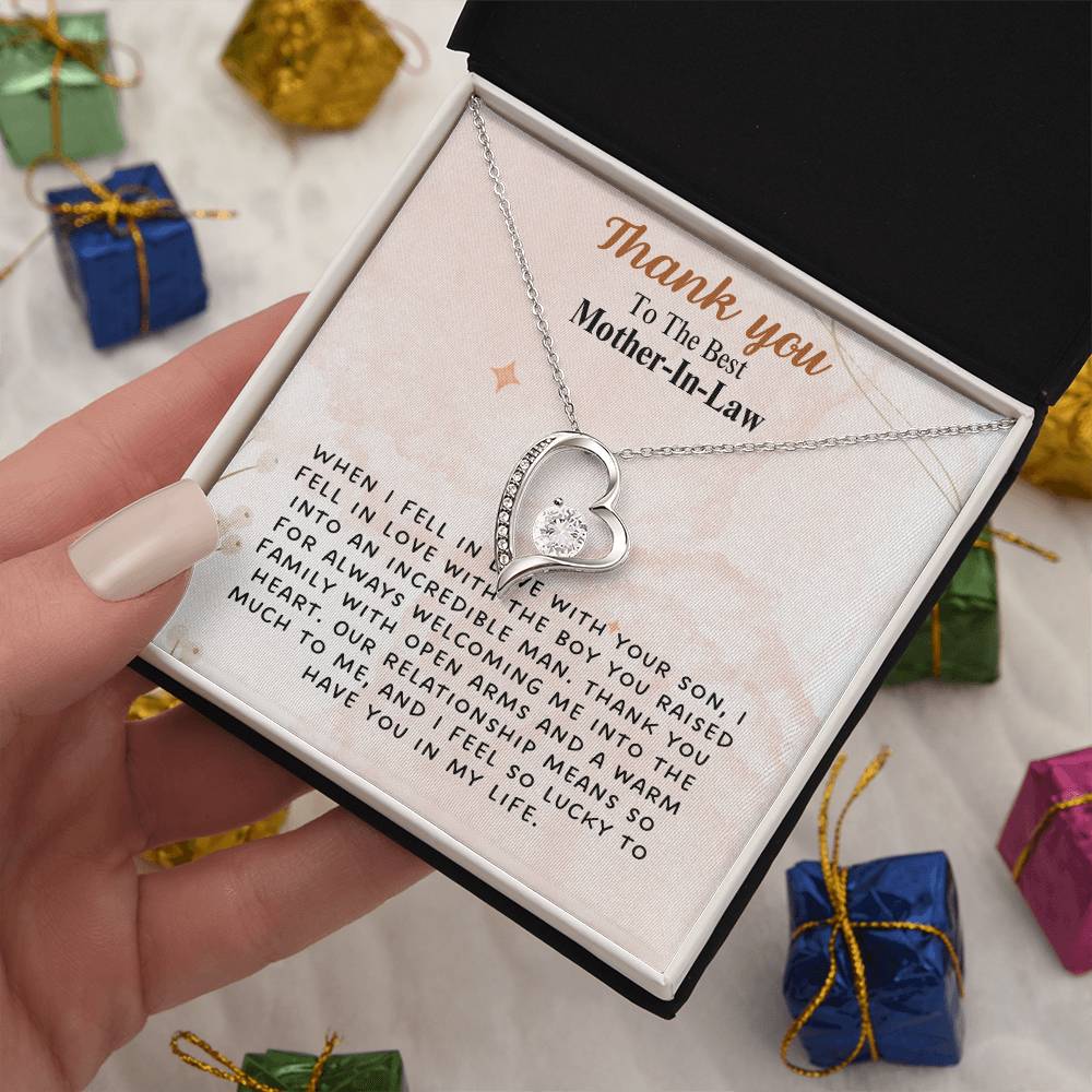Thanksgiving gifts for mother-in-law | When I fell in love with your son...