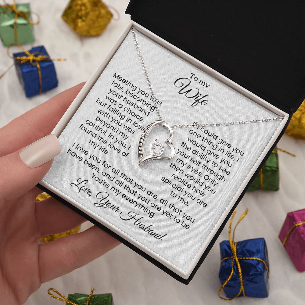 A Husband's Heartfelt Words | Falling in Love Was Beyond My Control (Forever Love Necklace)