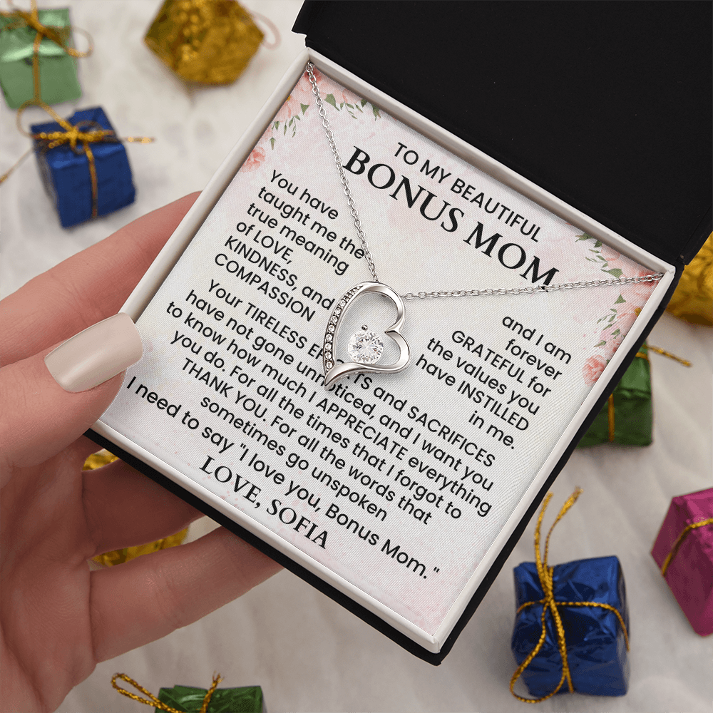 To My Beautiful Bonus Mom – A Token of Love, Gratitude & Appreciation