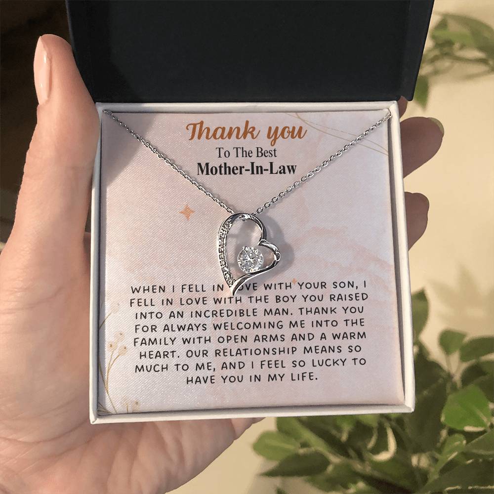 Thanksgiving gifts for mother-in-law | When I fell in love with your son...