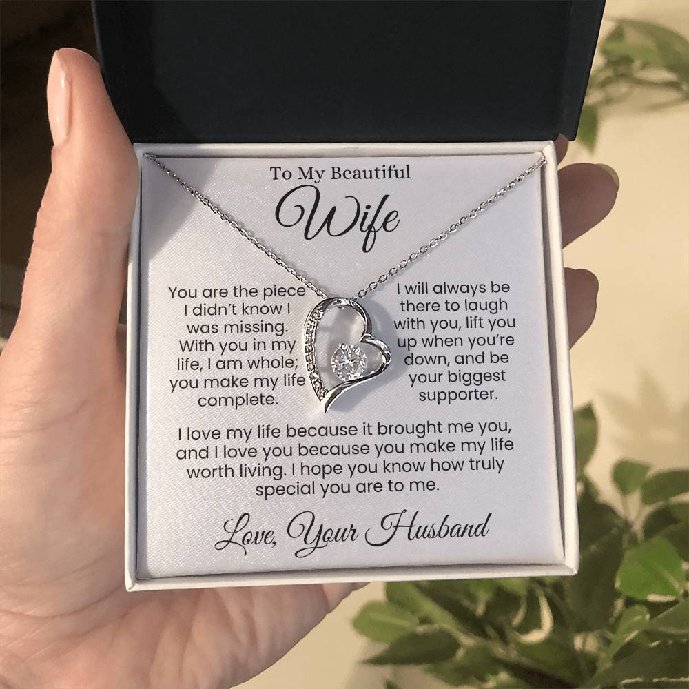 To My Missing Piece—You Complete Me
