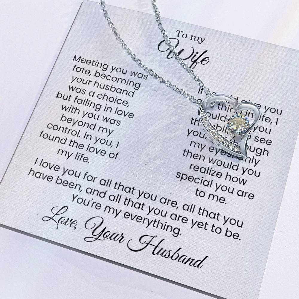 A Husband's Heartfelt Words | Falling in Love Was Beyond My Control (Forever Love Necklace)