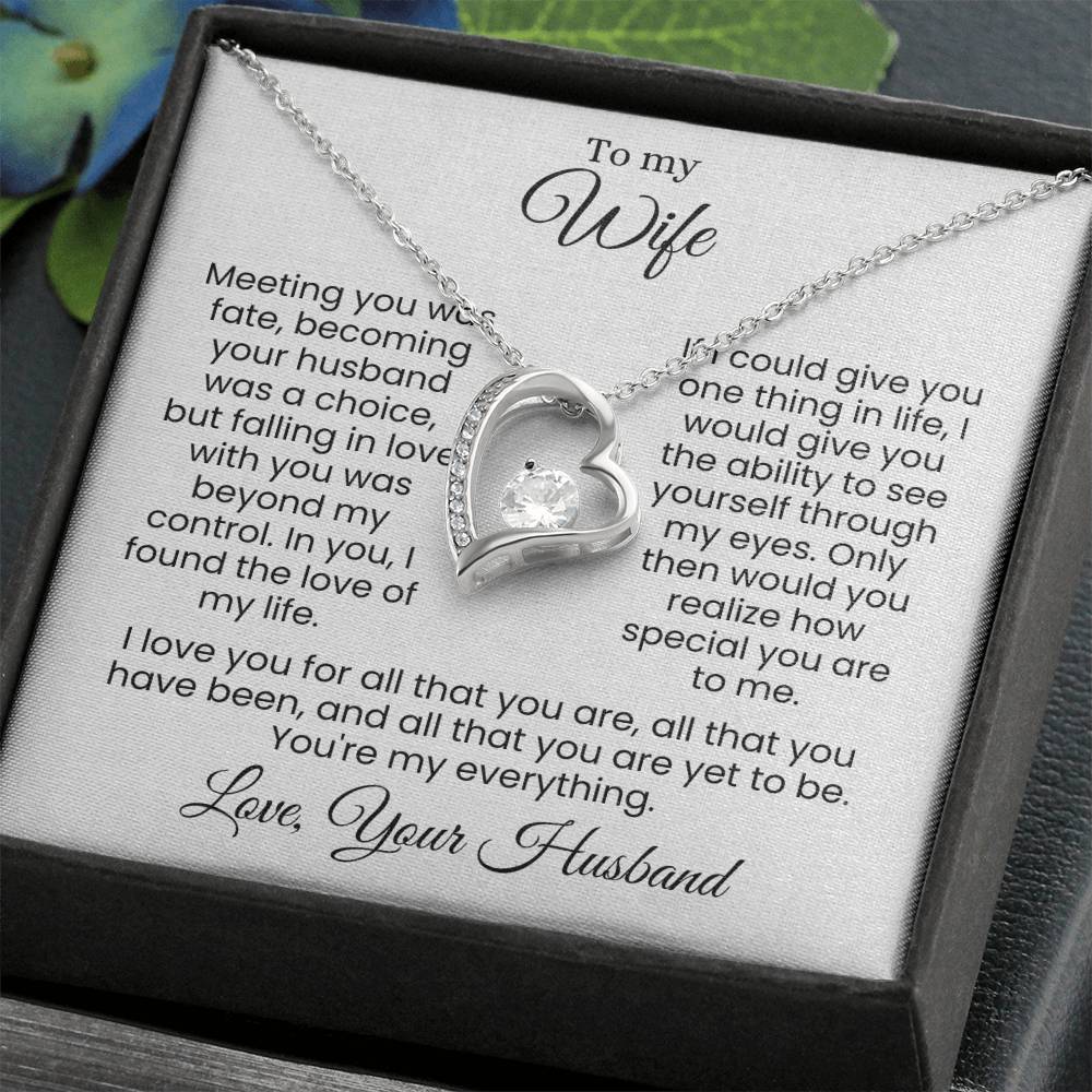 A Husband's Heartfelt Words | Falling in Love Was Beyond My Control (Forever Love Necklace)