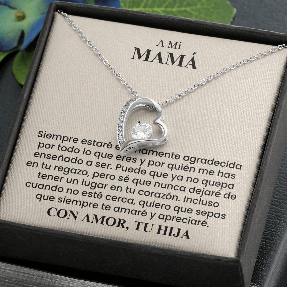 A Mi Mamá - Con amor, Tu Hija - Necklace Set