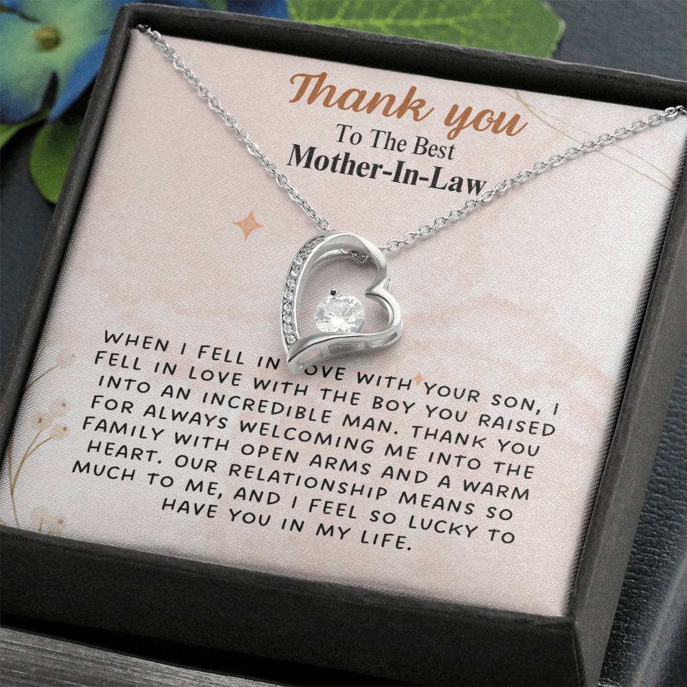Thanksgiving gifts for mother-in-law | When I fell in love with your son...
