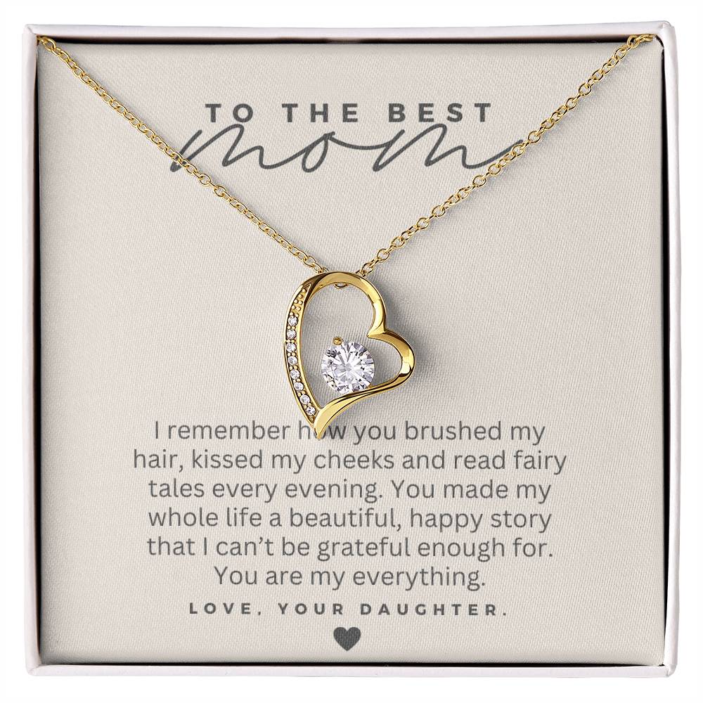 Gifts for Mom | Mother and Daughter | I remember how you brushed my hair...