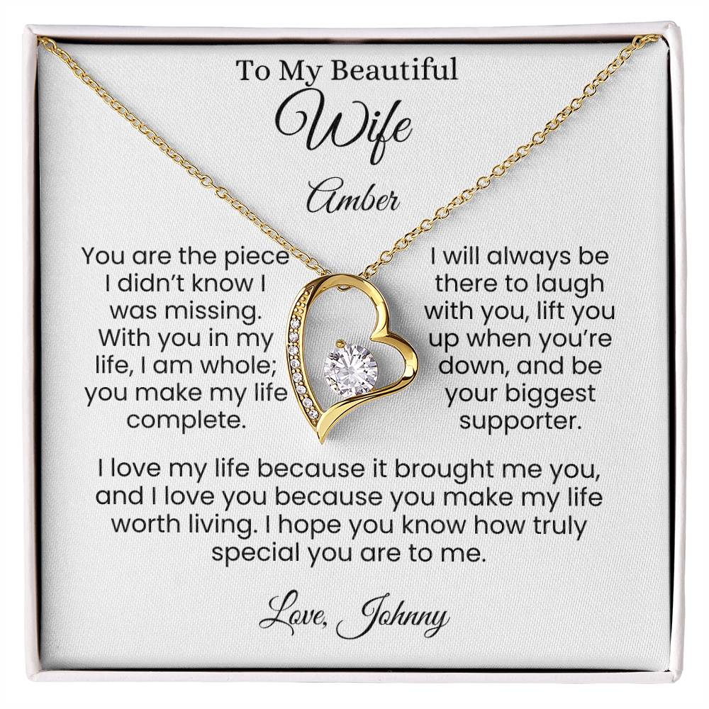 Imagine Her Reaction – You Complete My World with This Precious Gift