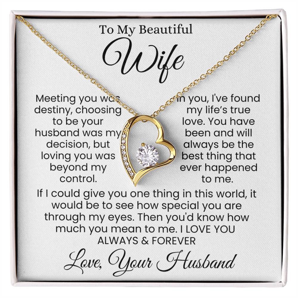 In My Eyes, You're Everything | Best Gift for Wife