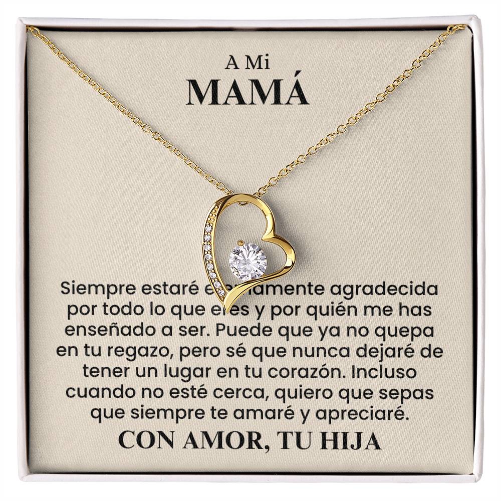 A Mi Mamá - Con amor, Tu Hija - Necklace Set