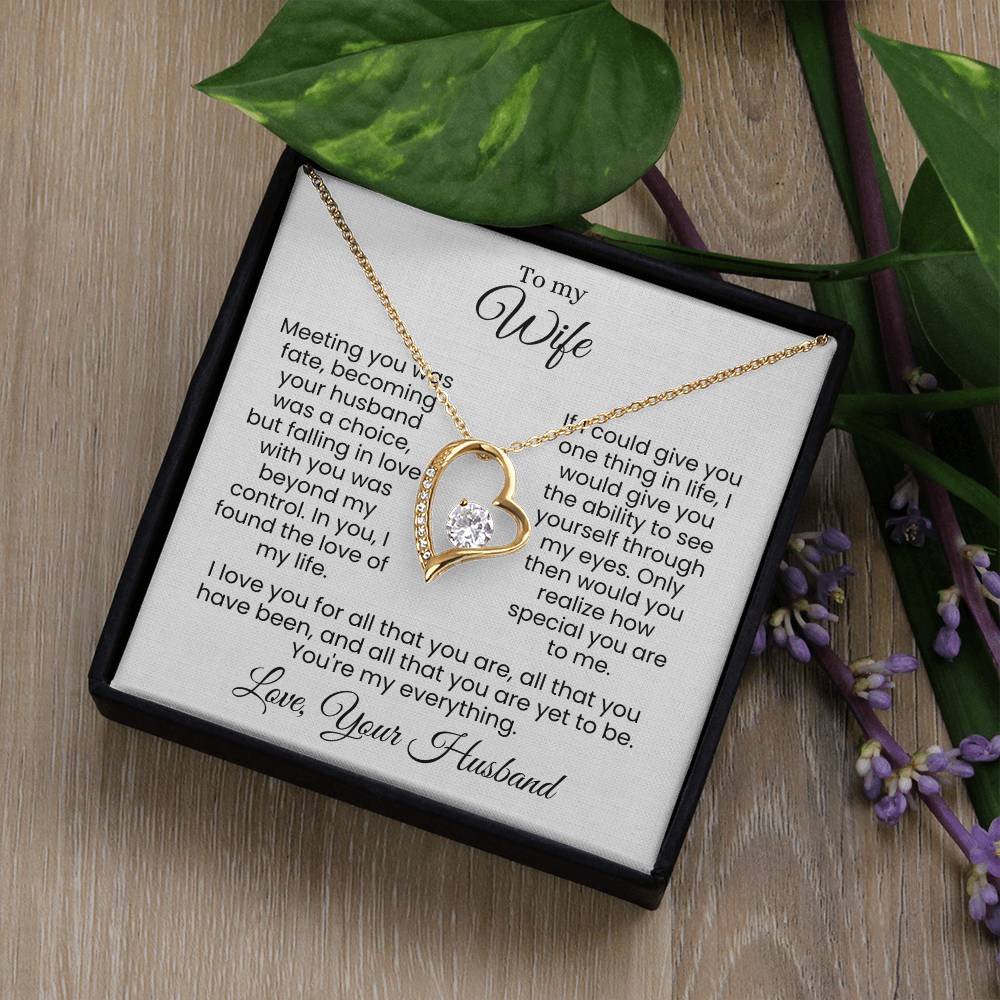 A Husband's Heartfelt Words | Falling in Love Was Beyond My Control (Forever Love Necklace)