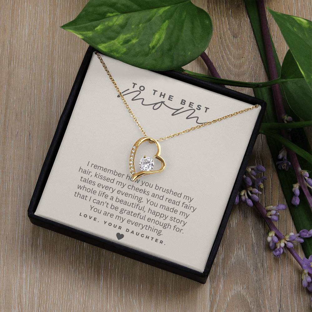 Gifts for Mom | Mother and Daughter | I remember how you brushed my hair...