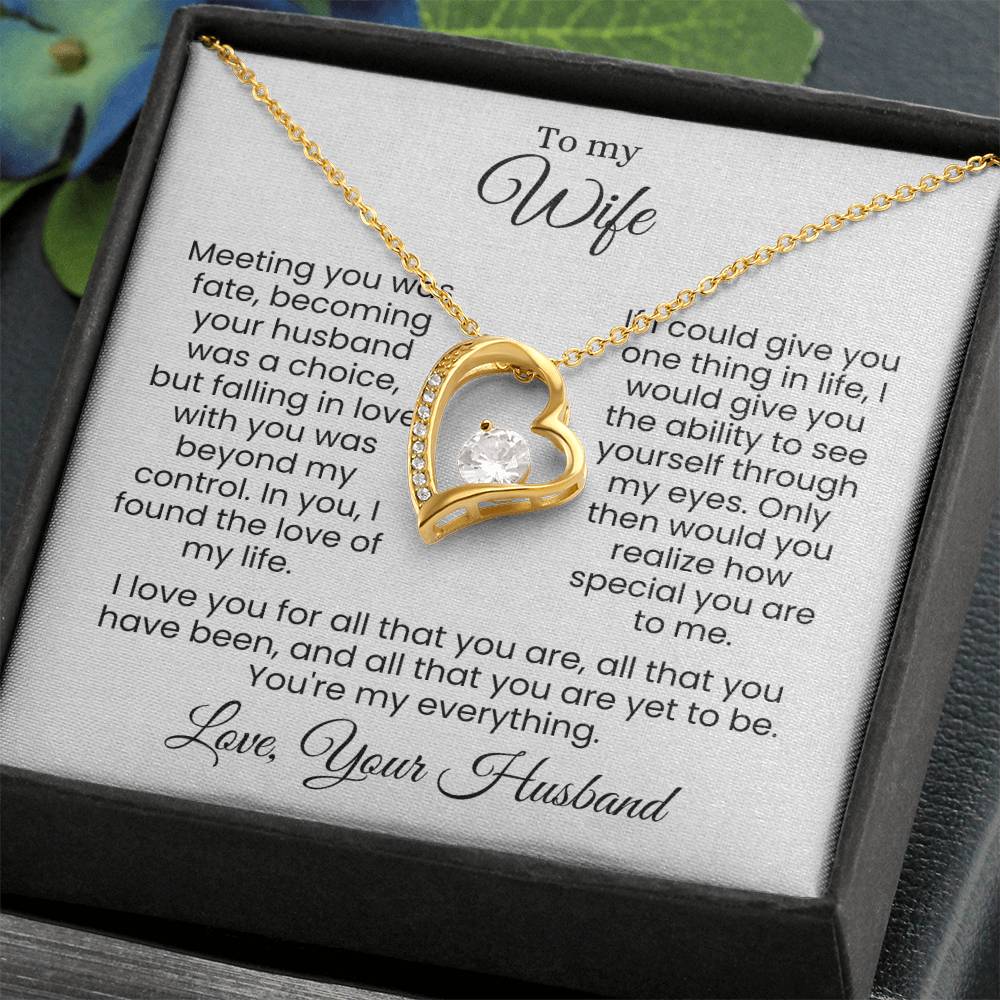 A Husband's Heartfelt Words | Falling in Love Was Beyond My Control (Forever Love Necklace)