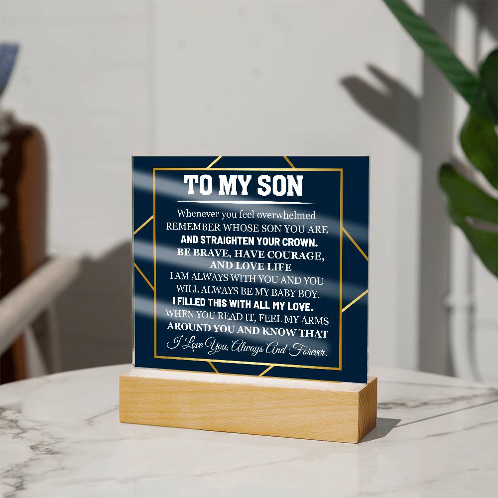 Whenever you feel overwhelmed | A Thoughtful Gift for Him