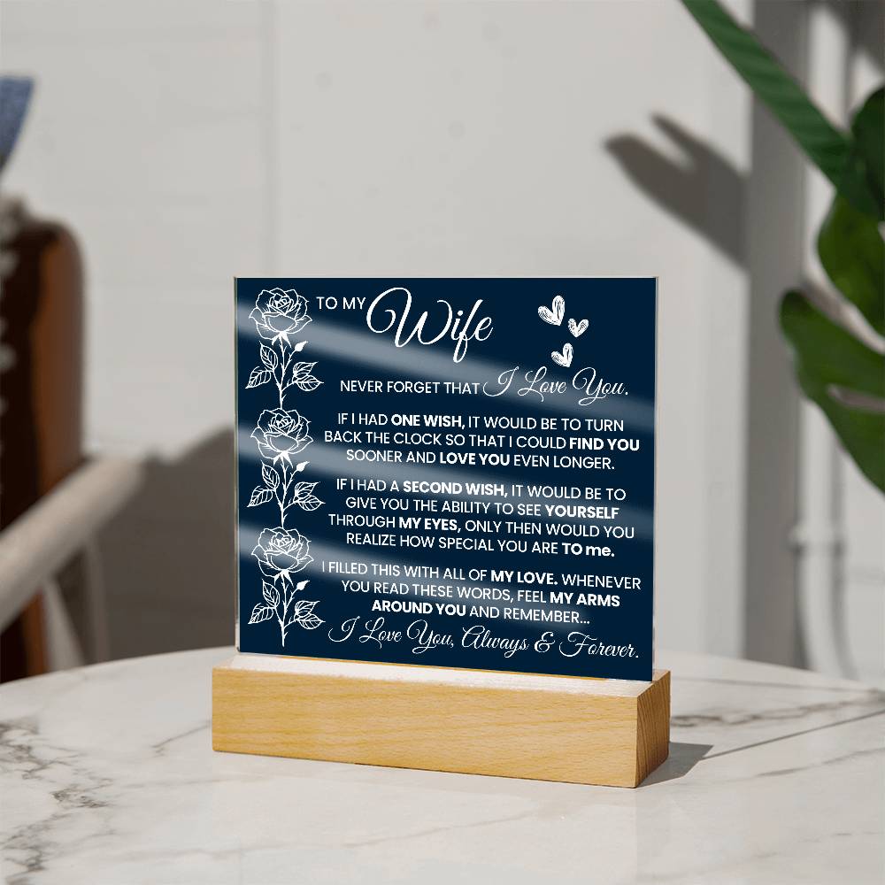 IF I HAD ONE WISH, IT WOULD BE TO TURN | A Precious Gift for Her