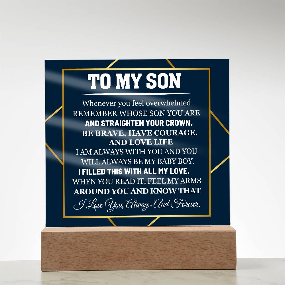 Whenever you feel overwhelmed | A Thoughtful Gift for Him