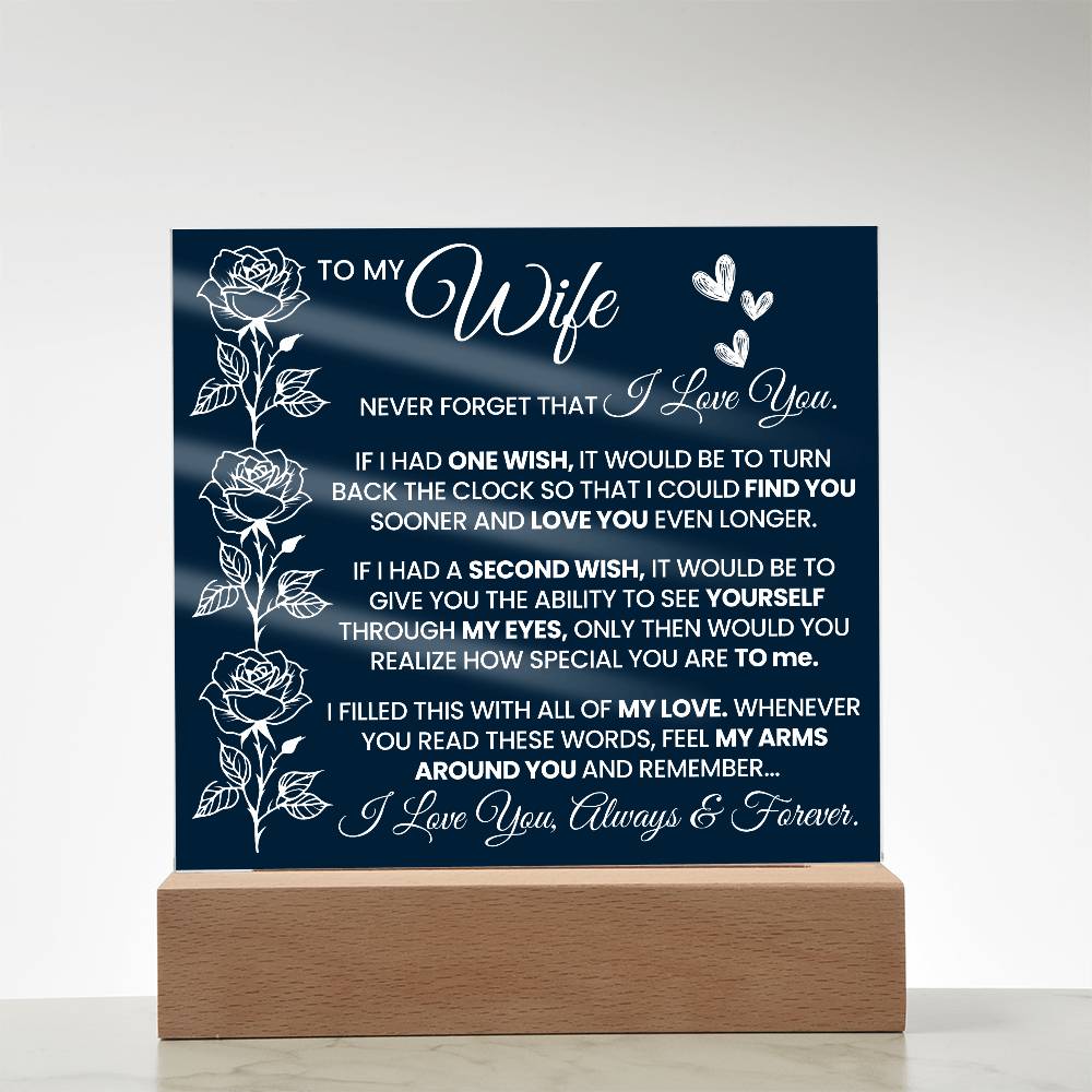 IF I HAD ONE WISH, IT WOULD BE TO TURN | A Precious Gift for Her