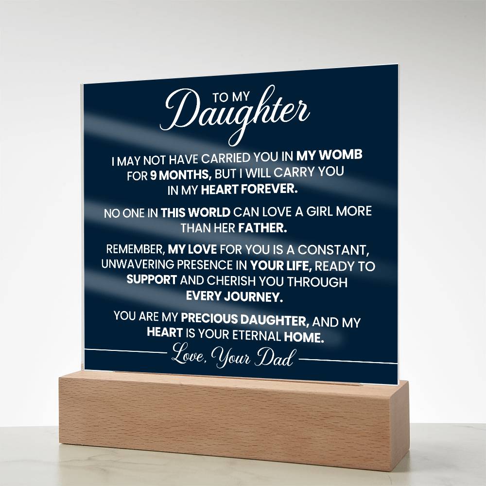 I MAY NOT HAVE CARRIED YOU | A Precious Gift for Her