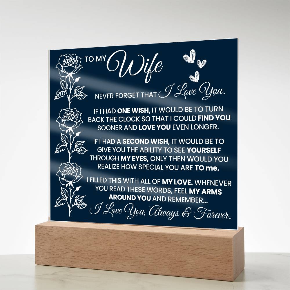 IF I HAD ONE WISH, IT WOULD BE TO TURN | A Precious Gift for Her