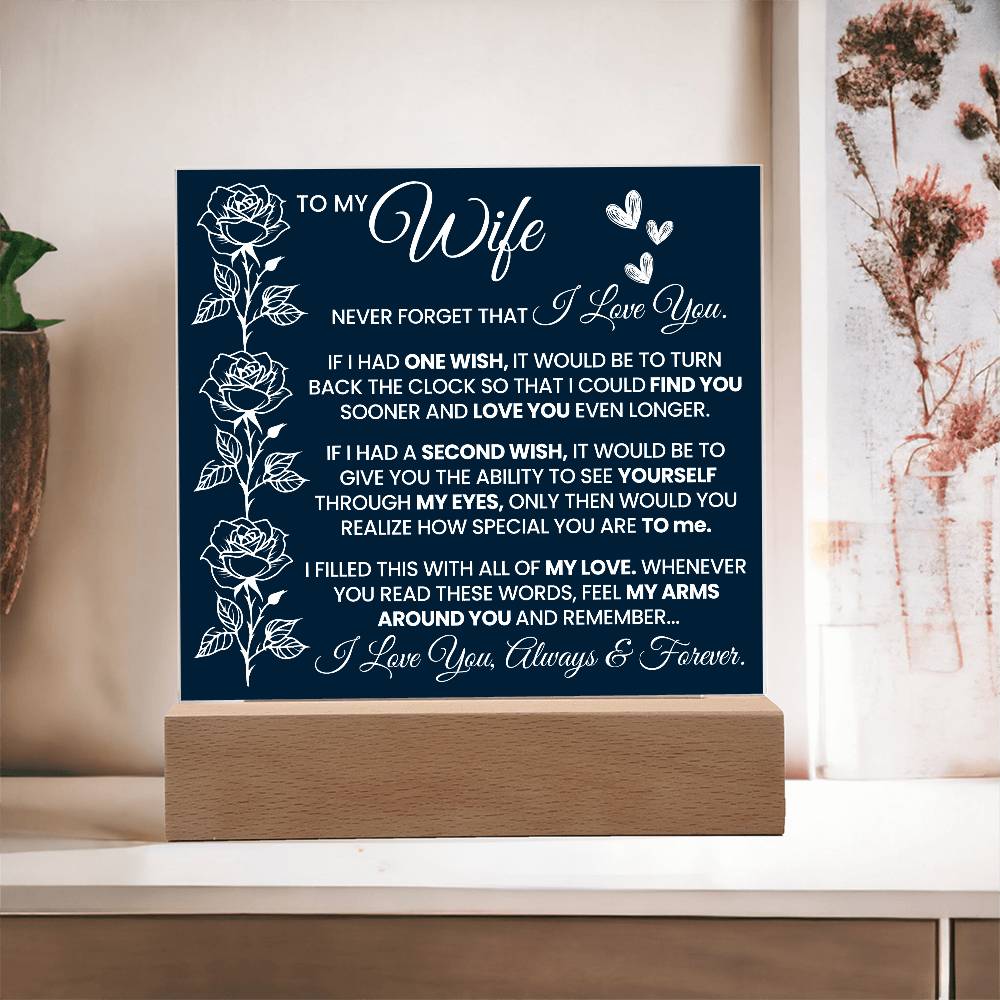 IF I HAD ONE WISH, IT WOULD BE TO TURN | A Precious Gift for Her
