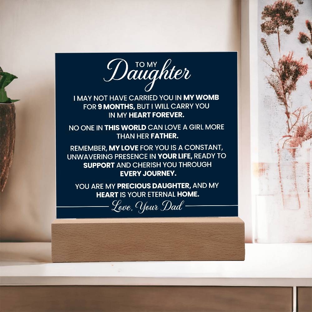 I MAY NOT HAVE CARRIED YOU | A Precious Gift for Her