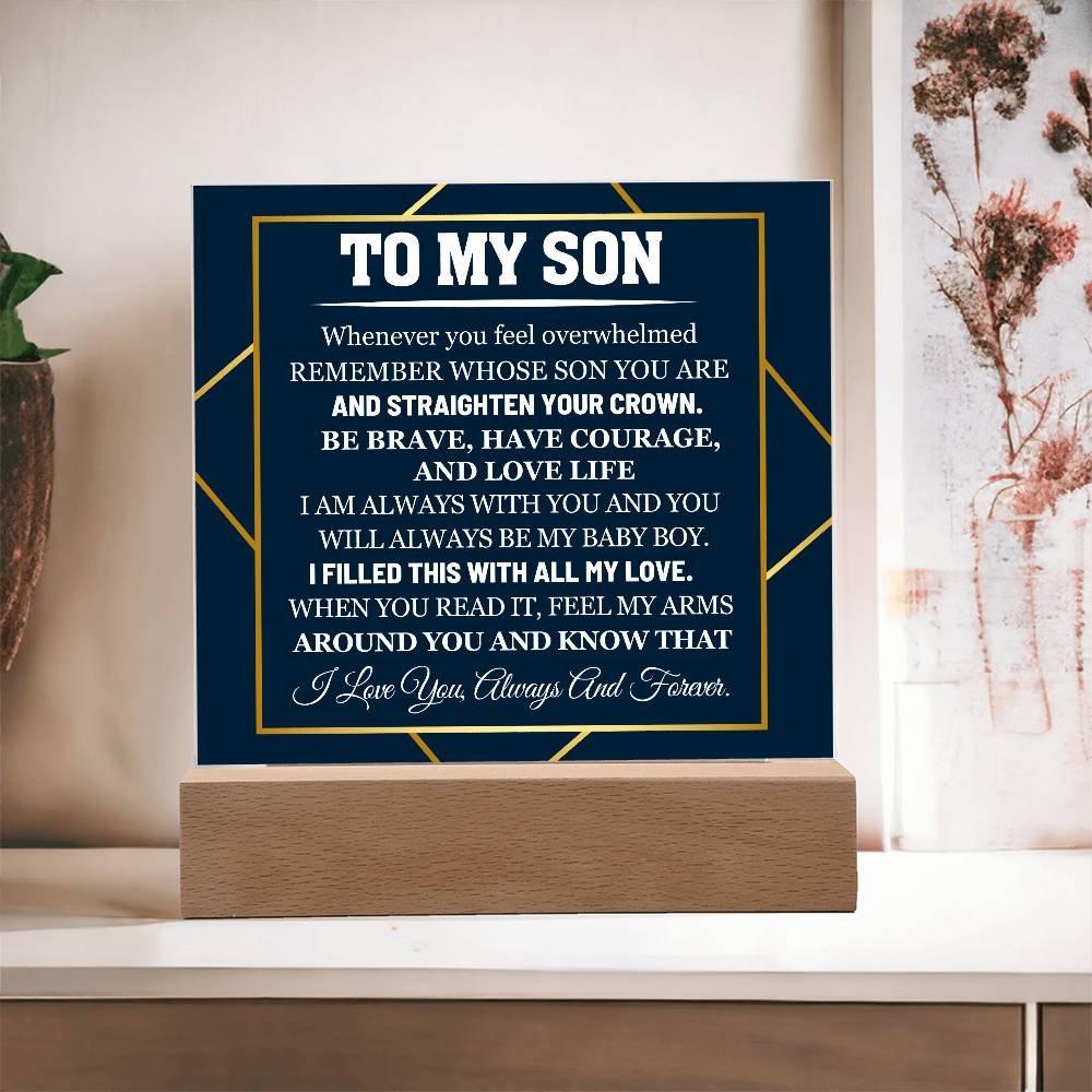 Whenever you feel overwhelmed | A Thoughtful Gift for Him