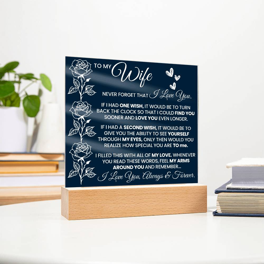 IF I HAD ONE WISH, IT WOULD BE TO TURN | A Precious Gift for Her