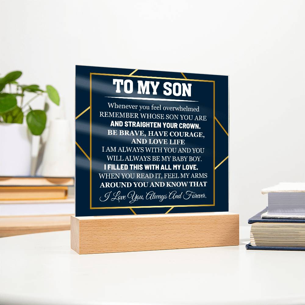 Whenever you feel overwhelmed | A Thoughtful Gift for Him