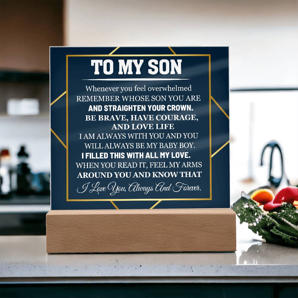 Whenever you feel overwhelmed | A Thoughtful Gift for Him