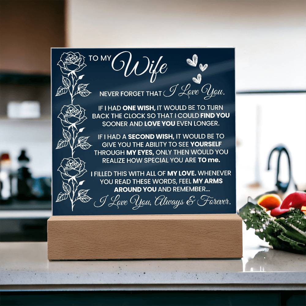 IF I HAD ONE WISH, IT WOULD BE TO TURN | A Precious Gift for Her