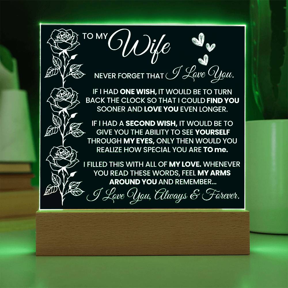 IF I HAD ONE WISH, IT WOULD BE TO TURN | A Precious Gift for Her
