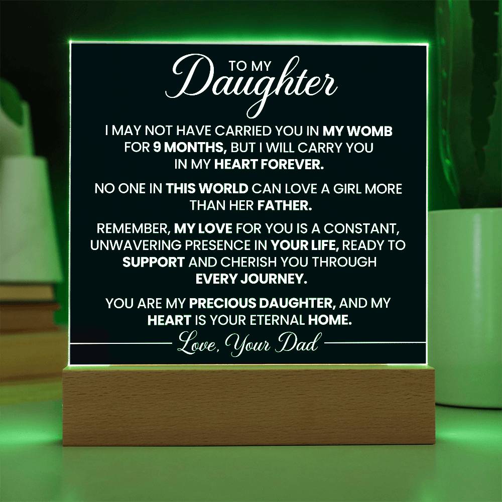 I MAY NOT HAVE CARRIED YOU | A Precious Gift for Her