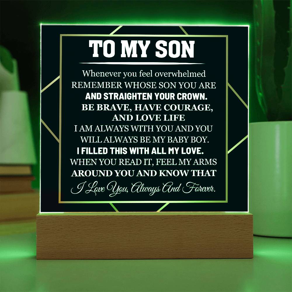 Whenever you feel overwhelmed | A Thoughtful Gift for Him