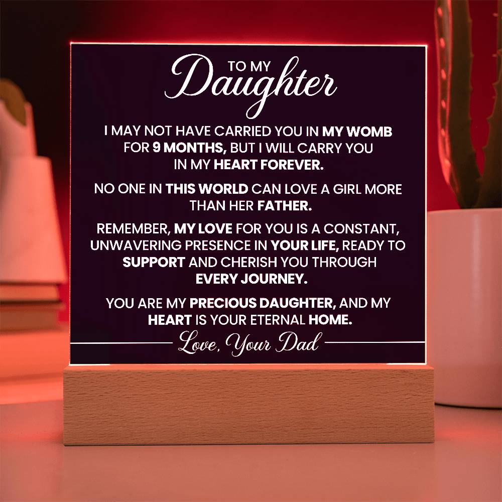 I MAY NOT HAVE CARRIED YOU | A Precious Gift for Her
