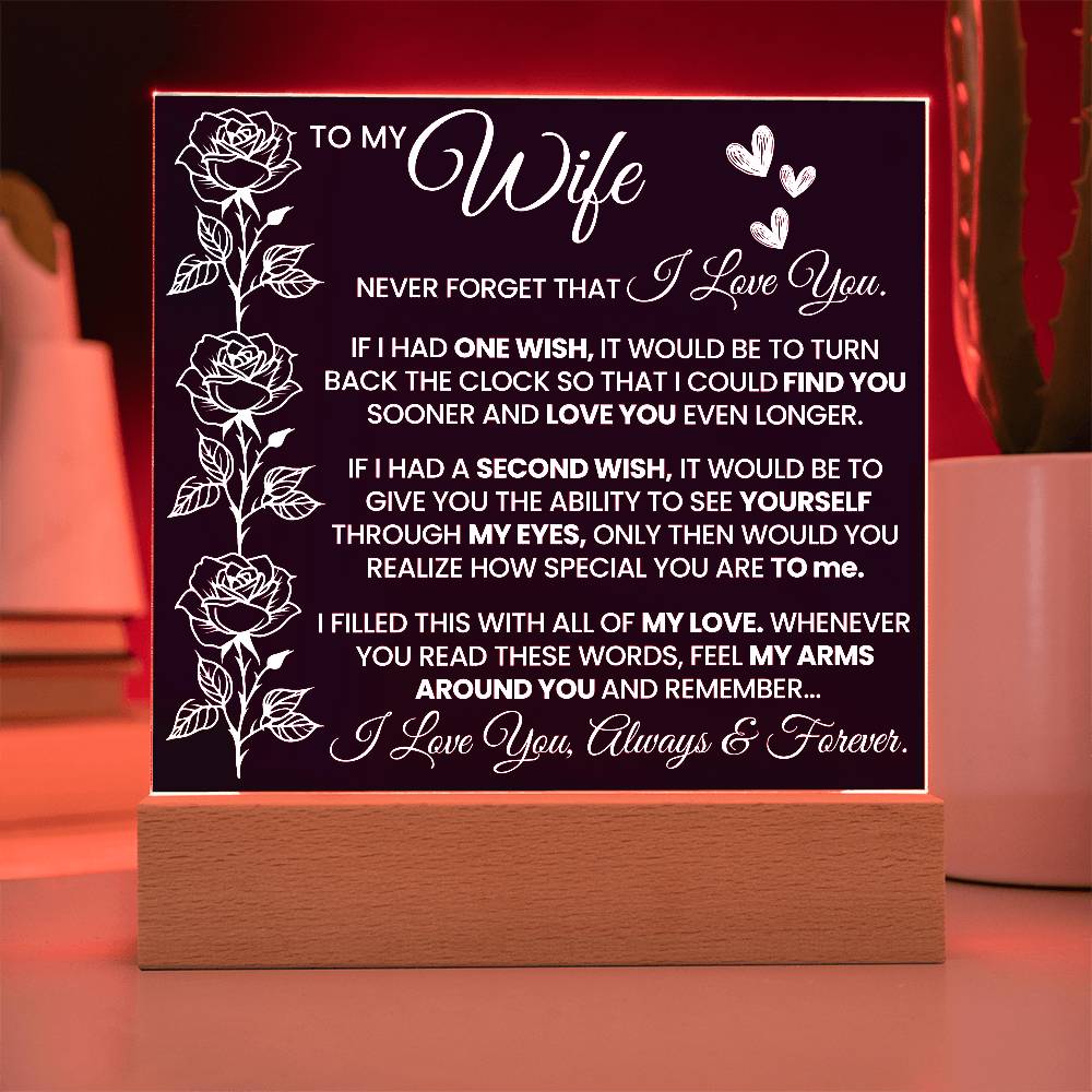 IF I HAD ONE WISH, IT WOULD BE TO TURN | A Precious Gift for Her