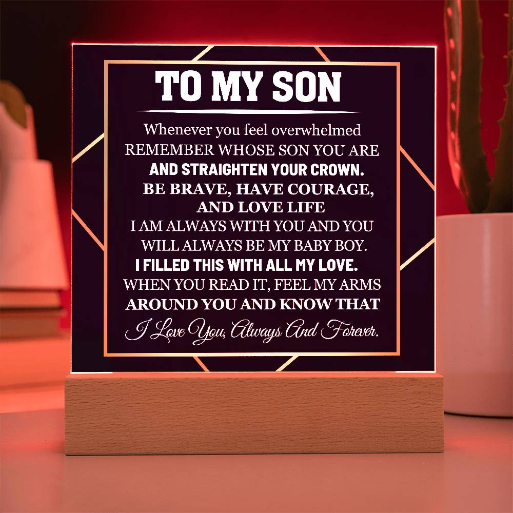Whenever you feel overwhelmed | A Thoughtful Gift for Him