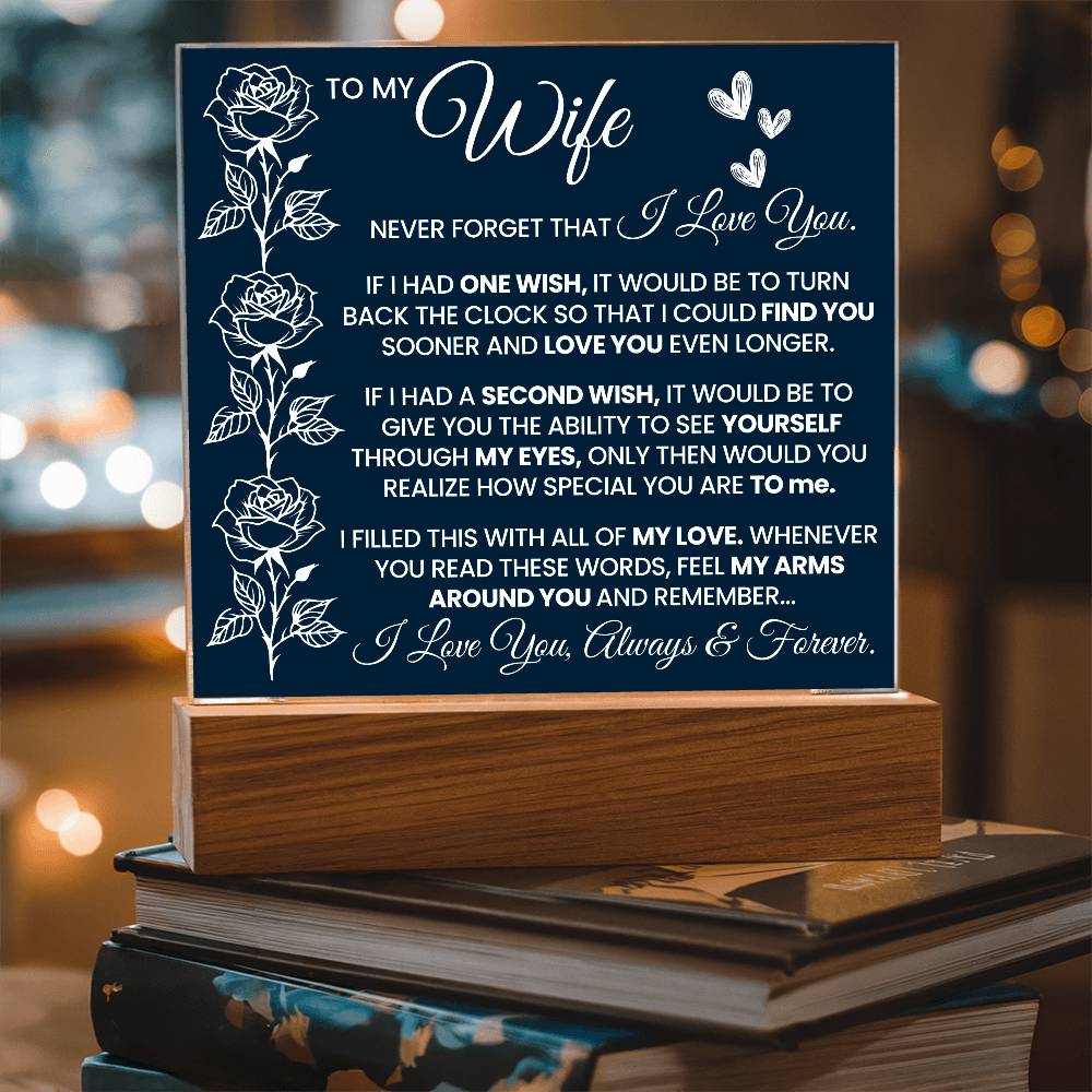 IF I HAD ONE WISH, IT WOULD BE TO TURN | A Precious Gift for Her