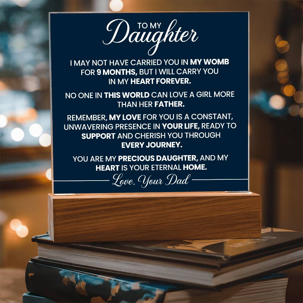 I MAY NOT HAVE CARRIED YOU | A Precious Gift for Her