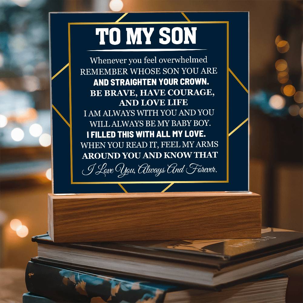 Whenever you feel overwhelmed | A Thoughtful Gift for Him