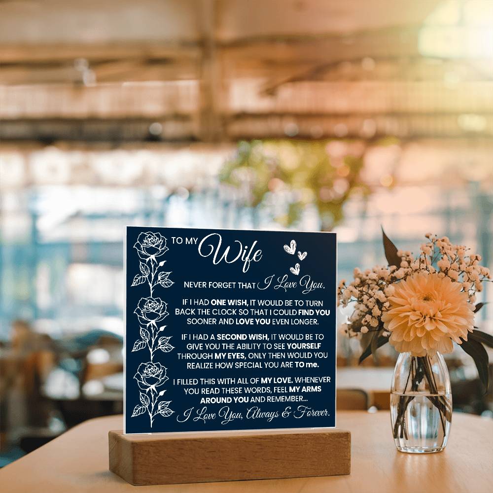 IF I HAD ONE WISH, IT WOULD BE TO TURN | A Precious Gift for Her