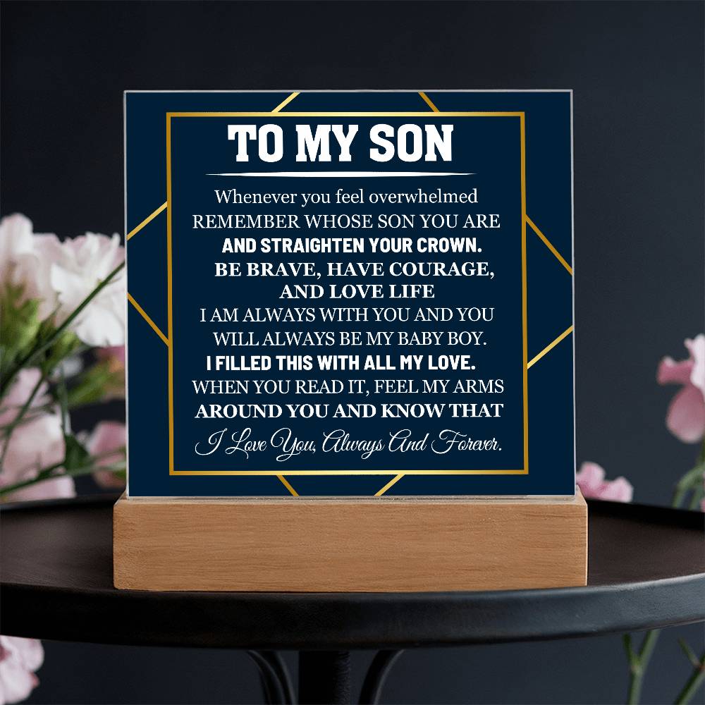 Whenever you feel overwhelmed | A Thoughtful Gift for Him