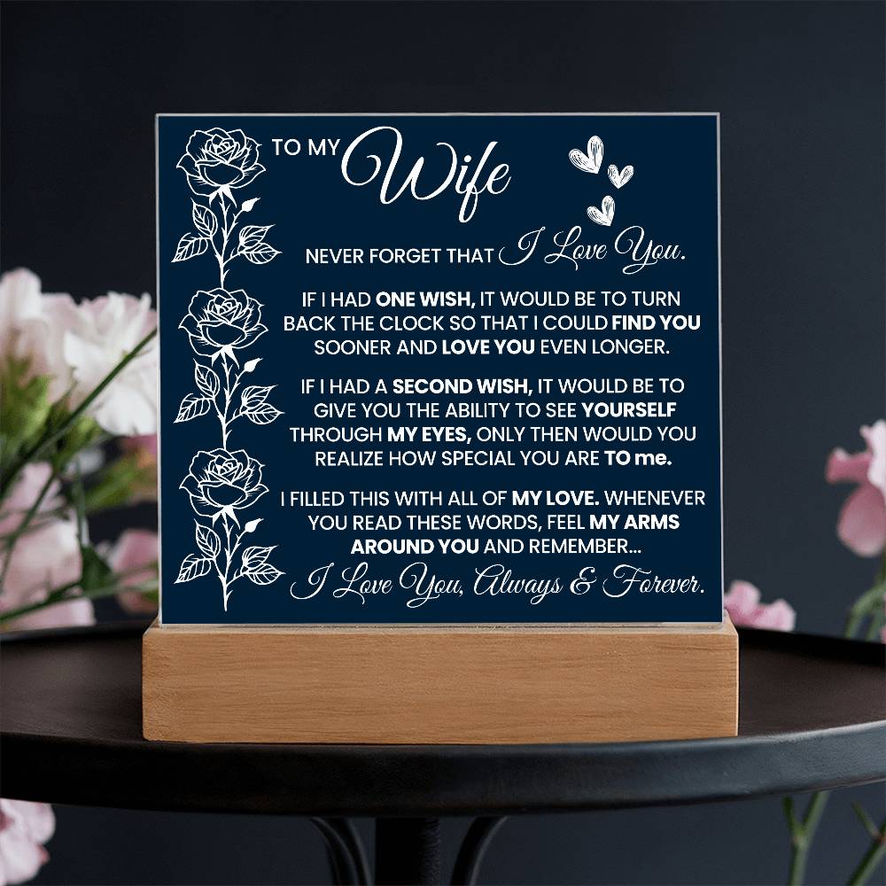 IF I HAD ONE WISH, IT WOULD BE TO TURN | A Precious Gift for Her