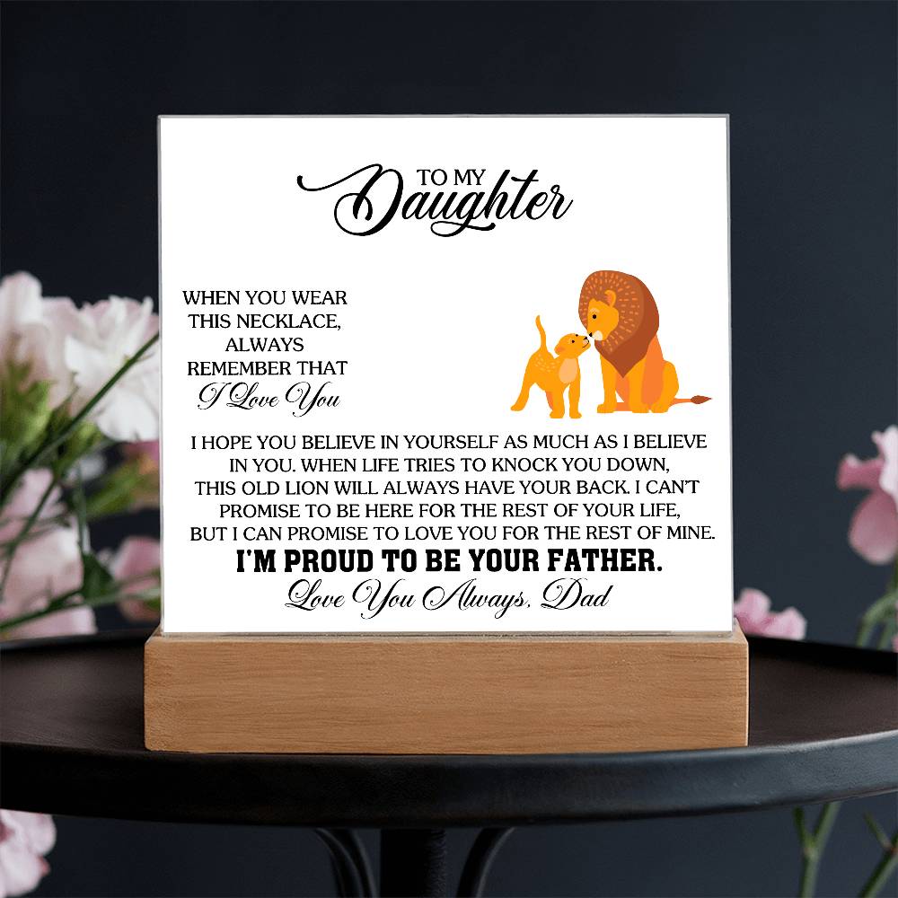 WHEN YOU WEAR THIS NECKLACE, ALWAYS REMEMBER THAT | A Precious Gift for Her