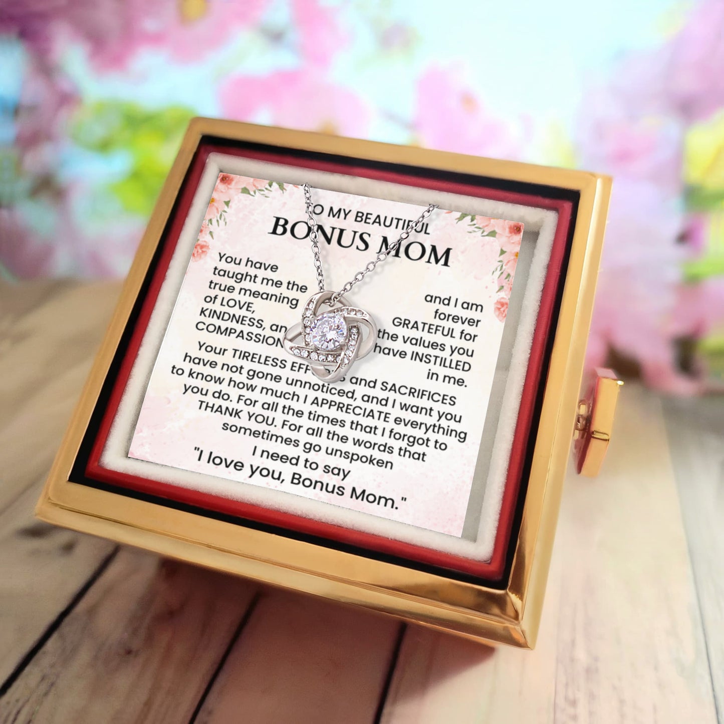 To My Beautiful Bonus Mom – A Token of Love, Gratitude & Appreciation