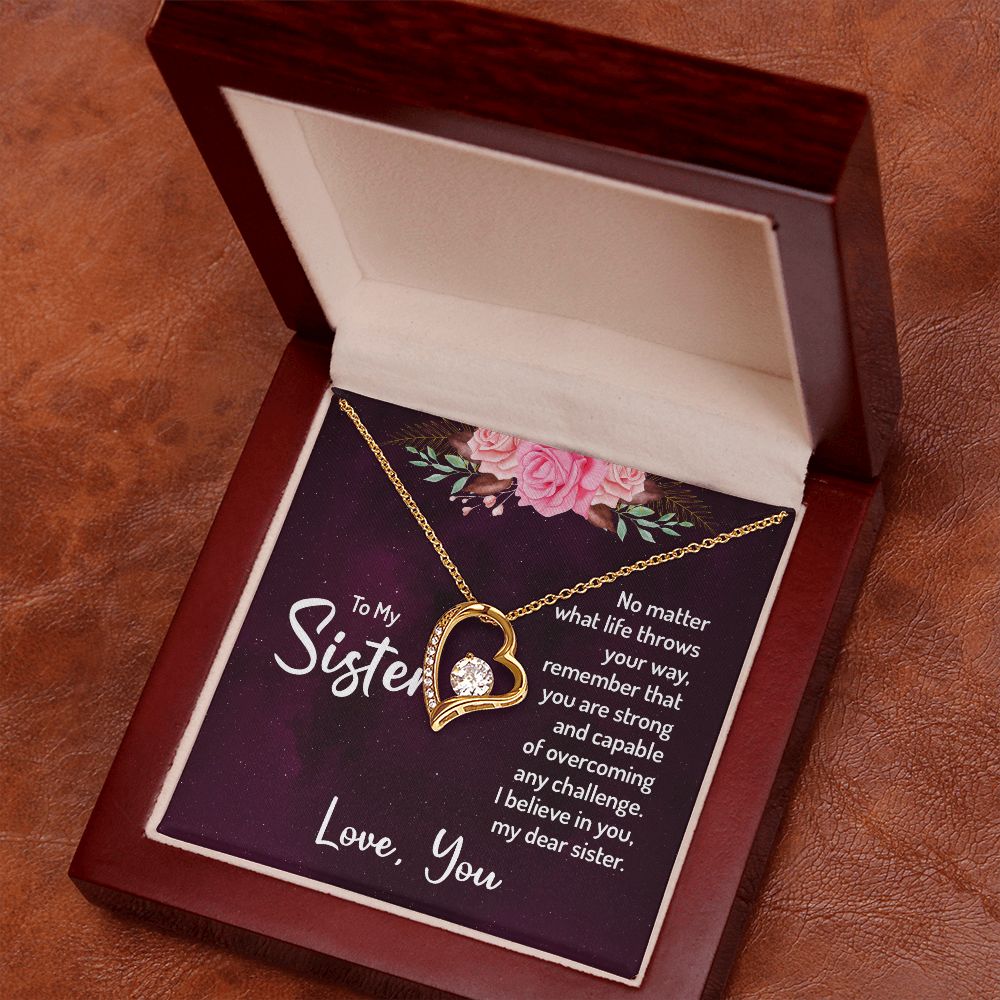 Gifts for Sister, Mother's Day Gifts for Sister, Personalized Gifts for Sister, Necklace Gifts for Sister