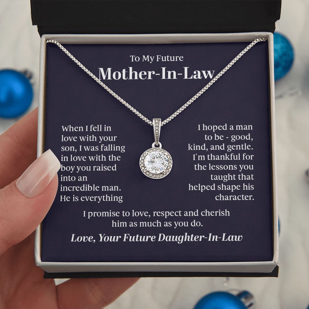 To my future mother in law - when I fell in love with your son - Mother's day gifts for mother-in-law