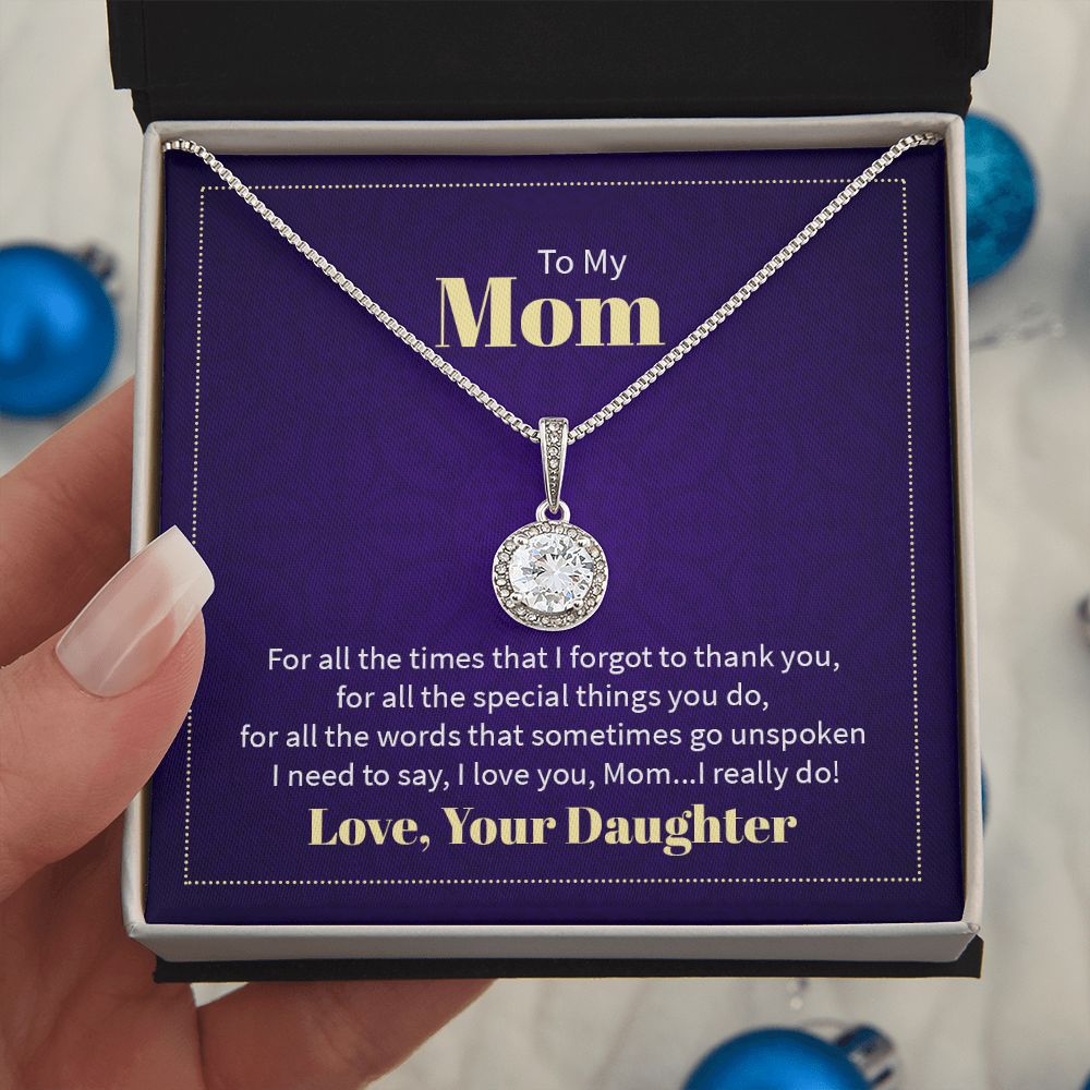 To my mom - for all the times that I forgot to thank you - Mother's day gifts for mom