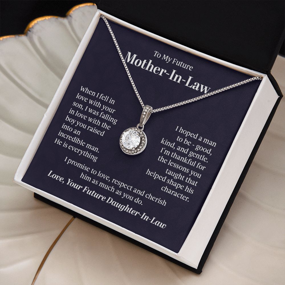 To my future mother in law - when I fell in love with your son - Mother's day gifts for mother-in-law