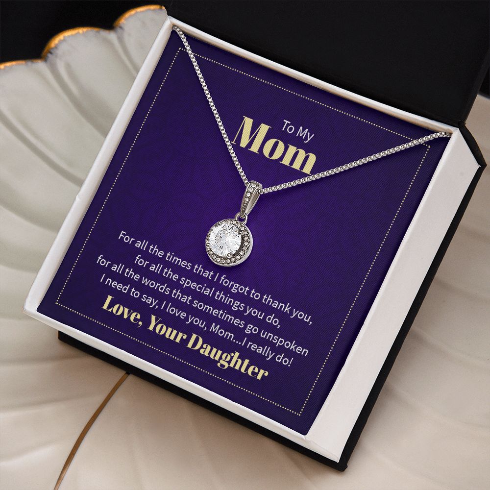 To my mom - for all the times that I forgot to thank you - Mother's day gifts for mom