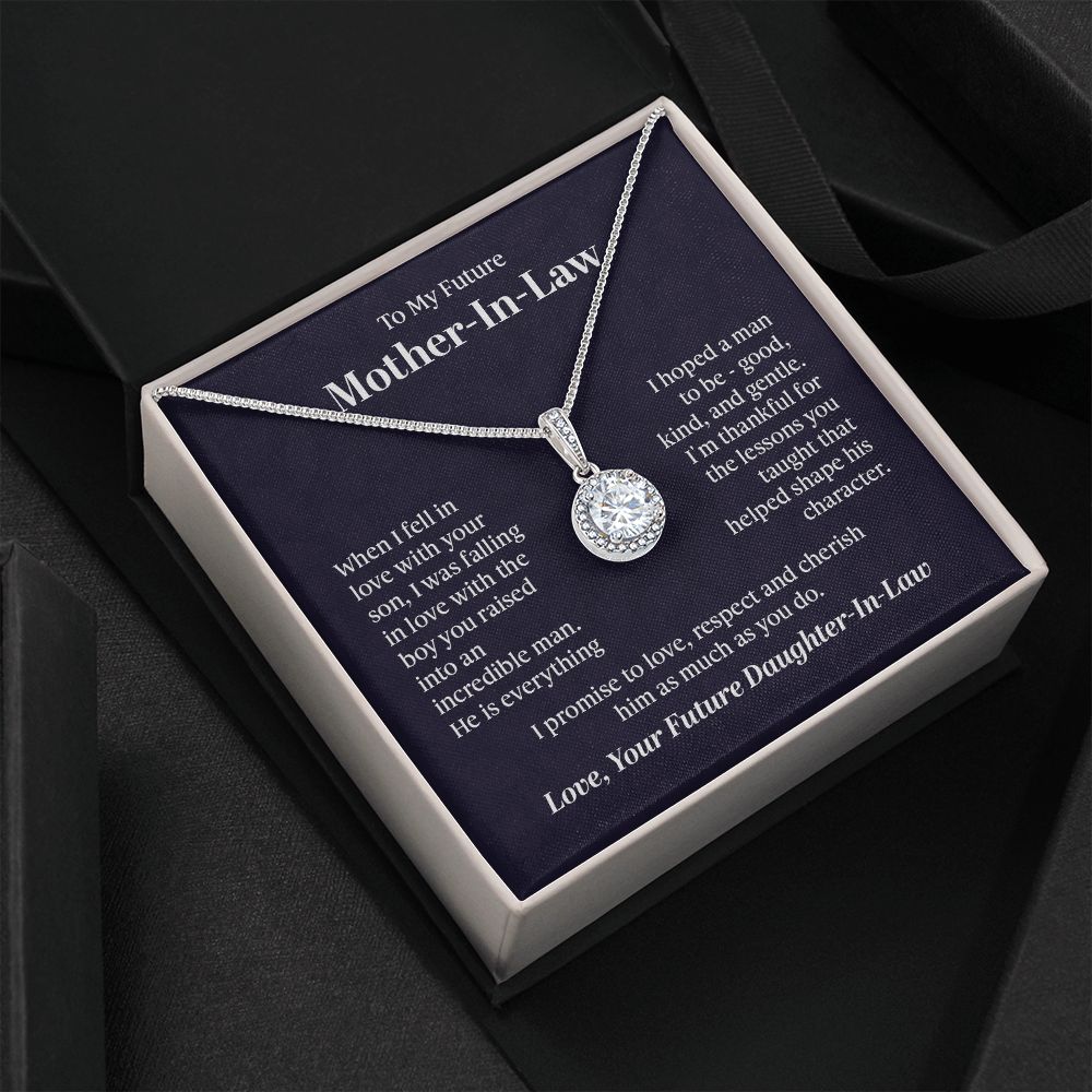 To my future mother in law - when I fell in love with your son - Mother's day gifts for mother-in-law